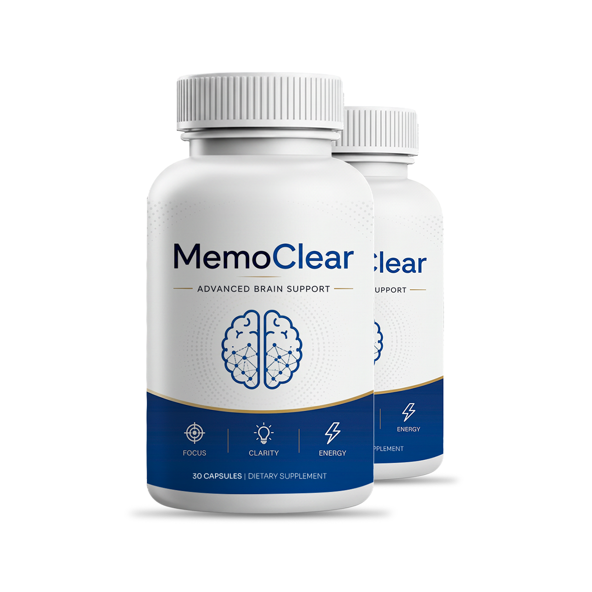 MemoClear two bottle package, 60-day supply